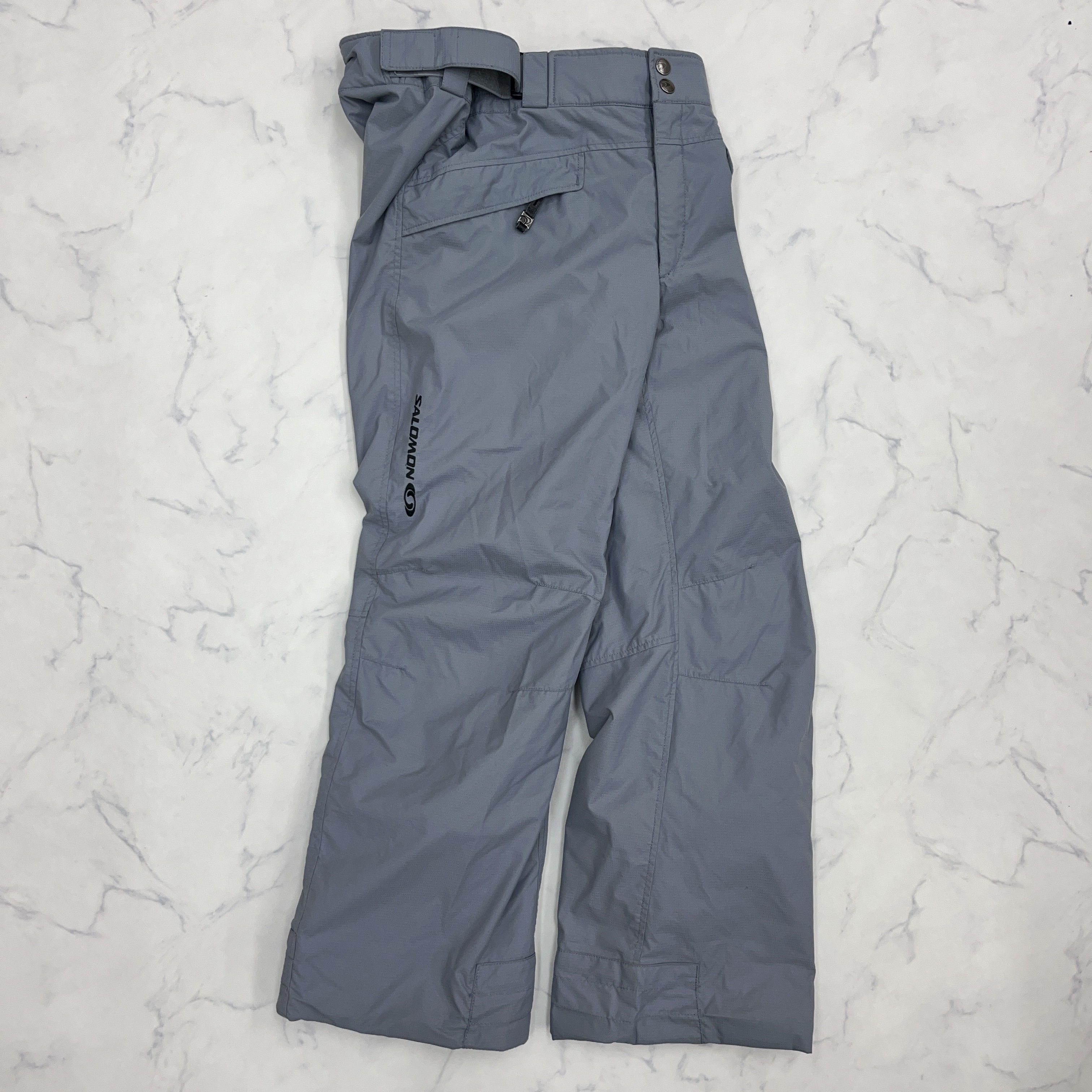 00s SALOMON Archive Moutain Pants y2k Light Gray | Vintage.City