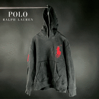 POLO by Ralph Lauren ラルフローレン パーカー ビッグロゴ 子供服 140サイズ | Vintage.City 古着屋、古着コーデ情報を発信