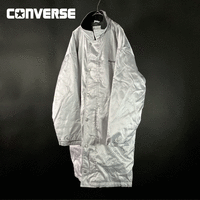 converse コンバース ロング ボタン ジップアップ ジャケット シルバー | Vintage.City 古着屋、古着コーデ情報を発信