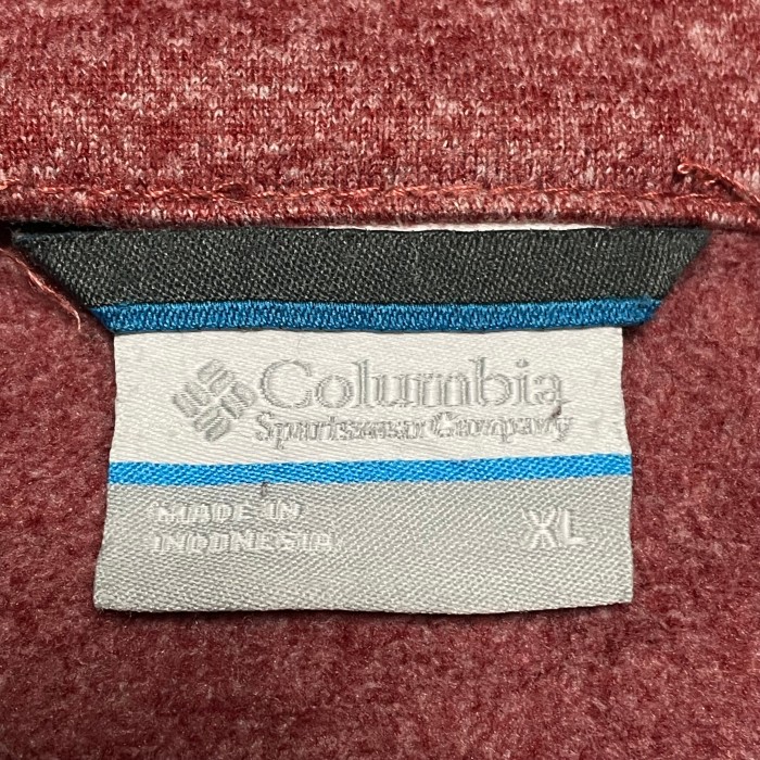 Columbia フリースジャケット XL ビッグサイズ ジップアップ フルジップ ライトアウター コロンビア アウトドア 胸ポケット ワンポイント 刺繍ロゴ US古着 | Vintage.City 古着屋、古着コーデ情報を発信
