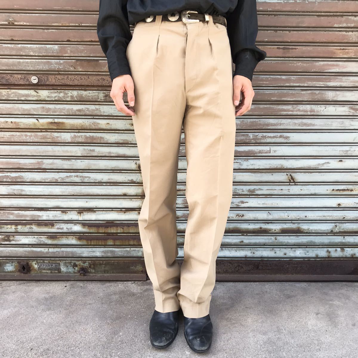 1970s FRENCH ARMY M52 CHINO TROUSERS フランス軍 チノパン