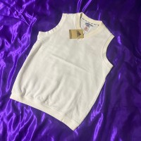 adidas 90s Dead Stock Cotton Vest | Vintage.City 古着屋、古着コーデ情報を発信