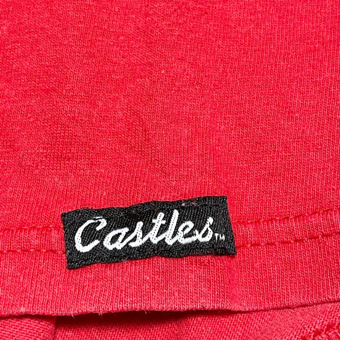 Crooks & Castles ロゴプリントTシャツ レッド Lサイズ | Vintage.City 古着屋、古着コーデ情報を発信