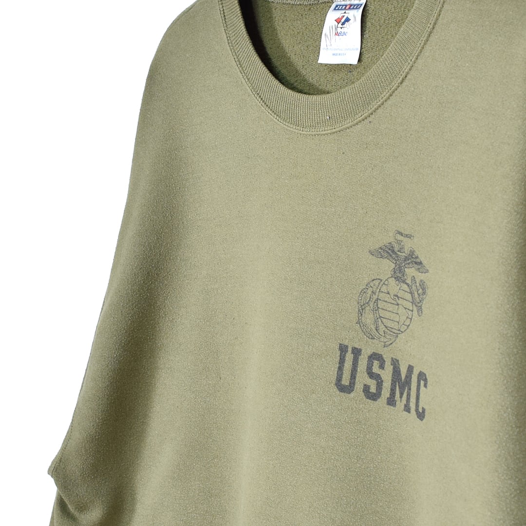 90s USMC アメリカ海兵隊 USA製 ヴィンテージ スウェット ミリタリー ...