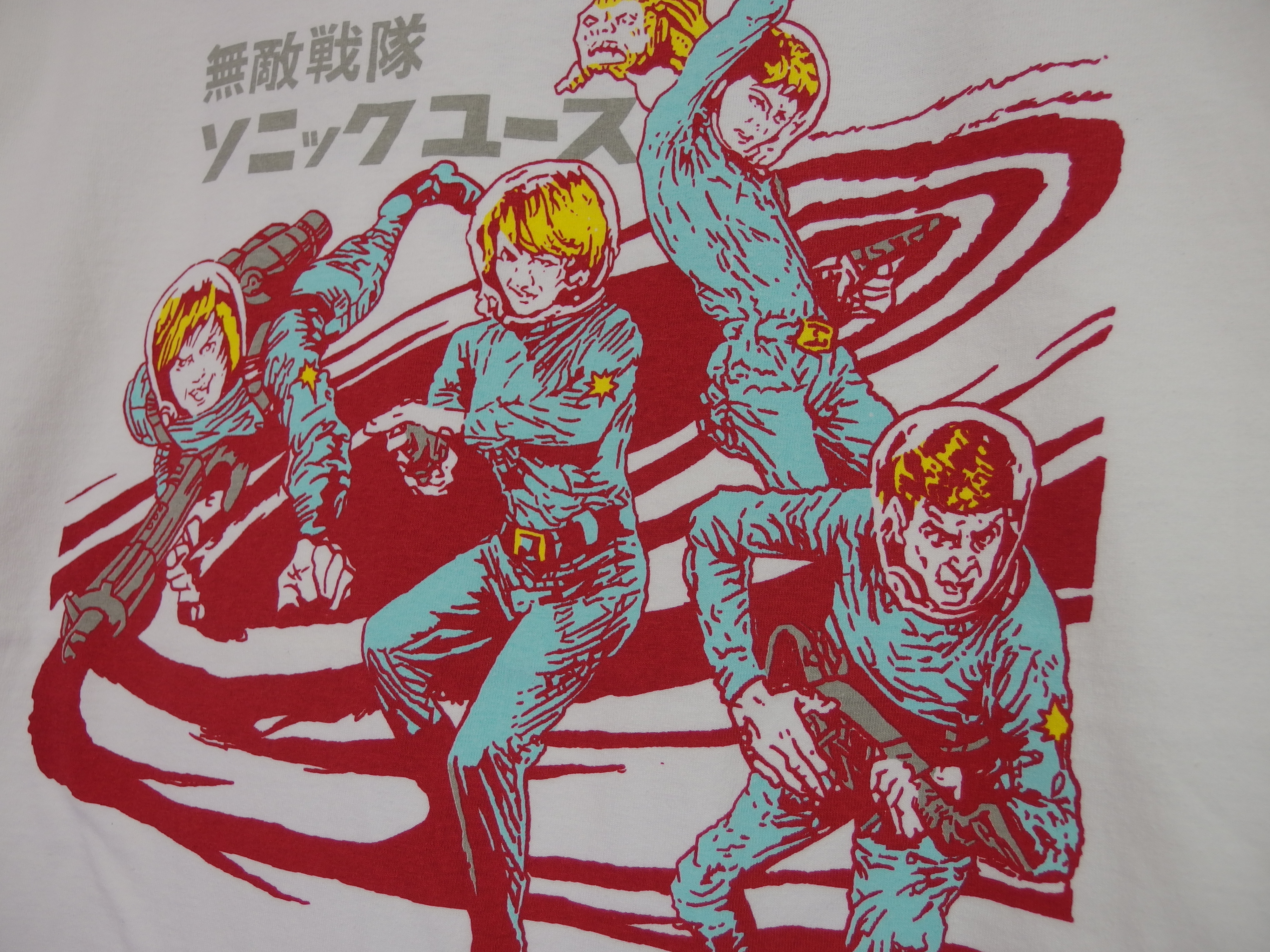 53 SONIC YOUTH ソニックユース 無敵戦隊 Tシャツ アメリカ製 USA