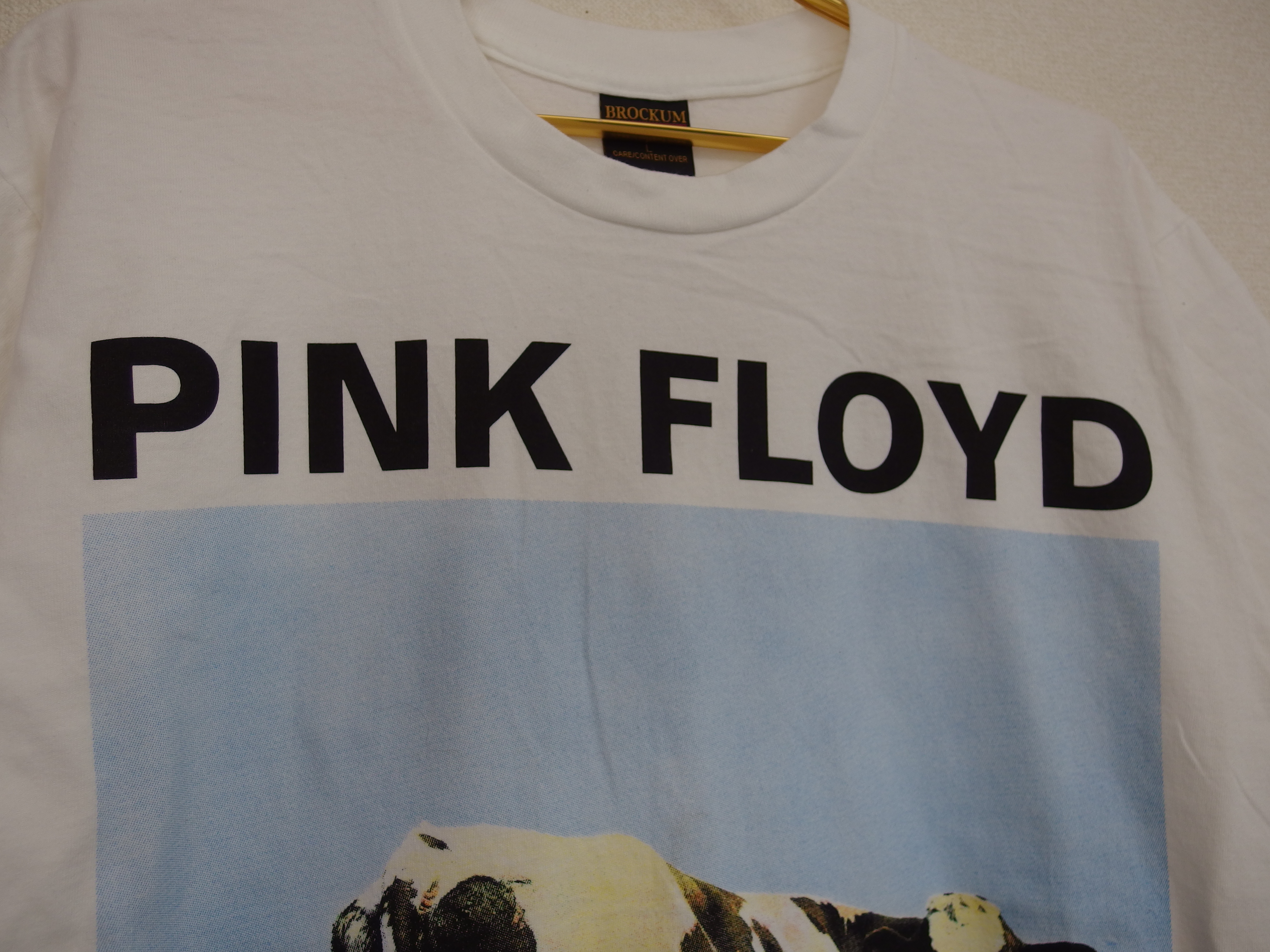 PINK FLOYD ピンクフロイド Tシャツ ホワイト Lサイズ 中古品 美品