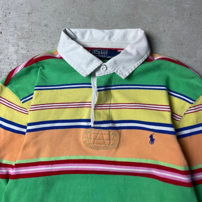 Polo by Ralph Lauren ポロバイラルフローレン ボーダー ラガーシャツ メンズM | Vintage.City Vintage Shops, Vintage Fashion Trends