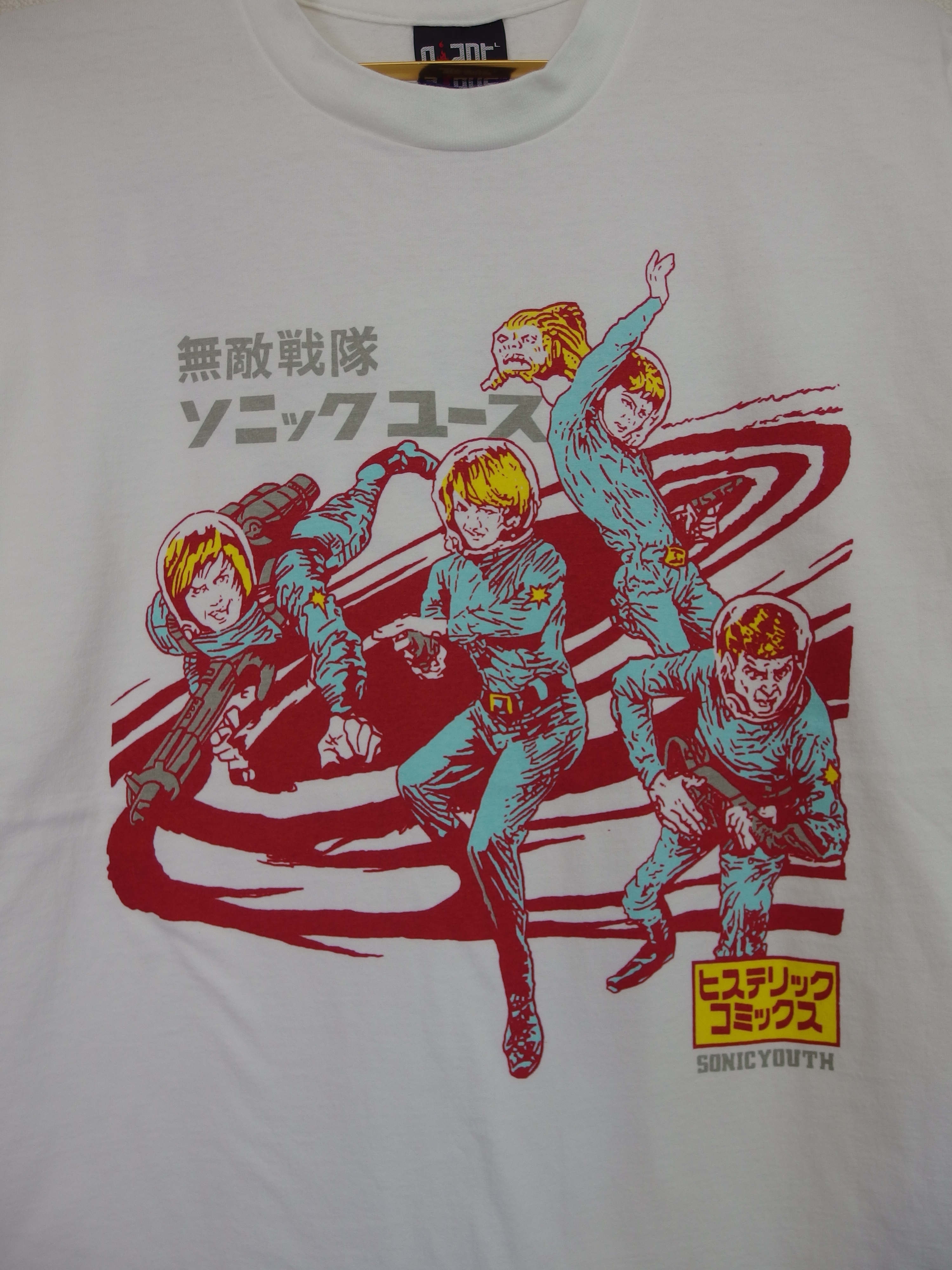 53 SONIC YOUTH ソニックユース 無敵戦隊 Tシャツ アメリカ製 USA 