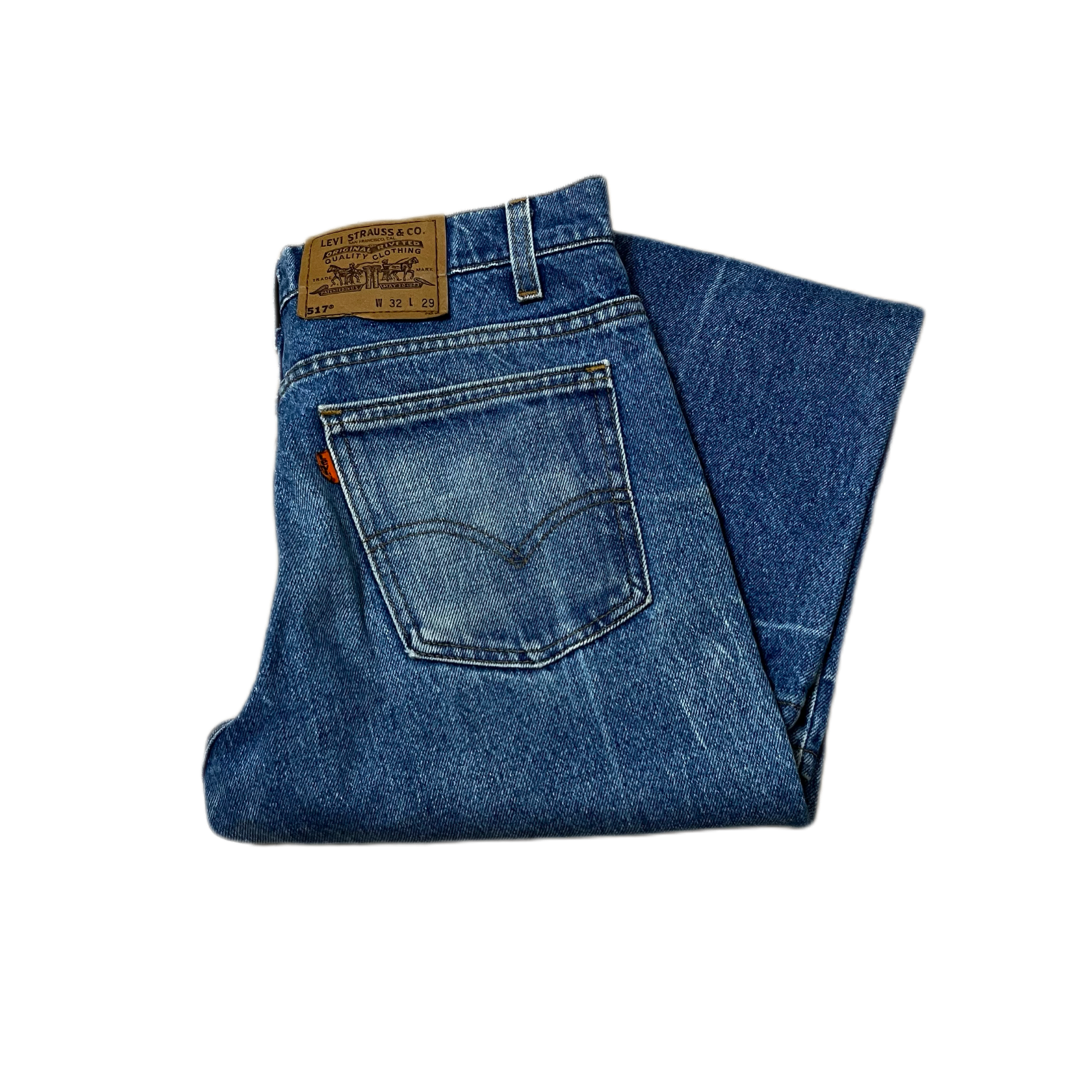 80-90s USA製 Levi's 517 32×29 デニム ビンテージ - ファッション