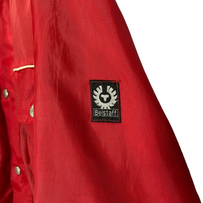 90-00s Belstaff red nylon motorcycle jacket | Vintage.City Vintage Shops, Vintage Fashion Trends