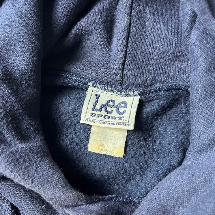 雰囲気系 90s Lee NY ヤンキース ロゴ 刺繍 スウェット フード パーカー L / 90年代 オールド ネイビー ナス紺 リー | Vintage.City 古着屋、古着コーデ情報を発信