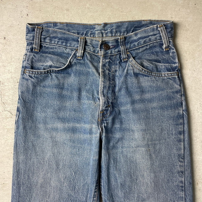 70年代 オレンジタブ スモールe Levi's リーバイス 519 0217 スリム