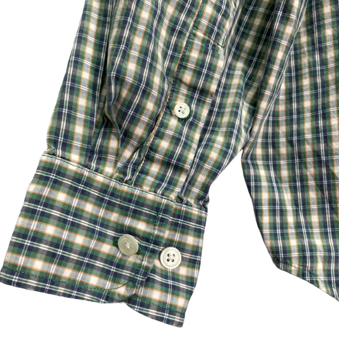 90s OLD GAP L/S cotton BD check shirt | Vintage.City 古着屋、古着コーデ情報を発信