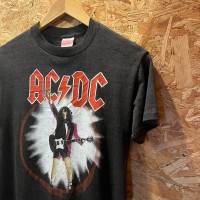 80's ACDC WORLD TOURofficial Tシャツ バンドT | Vintage.City 古着屋、古着コーデ情報を発信