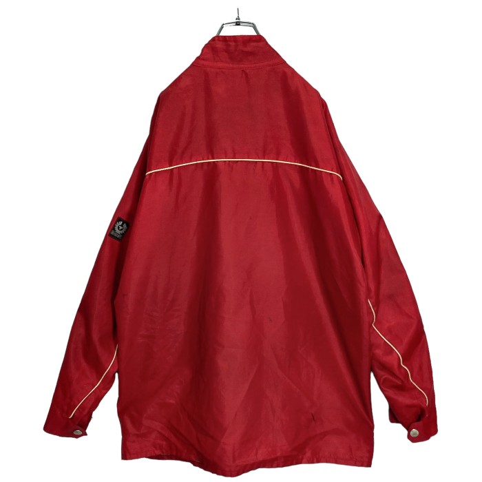90-00s Belstaff red nylon motorcycle jacket | Vintage.City 빈티지숍, 빈티지 코디 정보