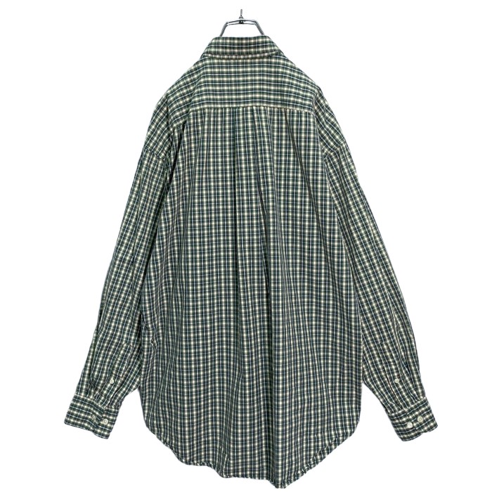 90s OLD GAP L/S cotton BD check shirt | Vintage.City 빈티지숍, 빈티지 코디 정보