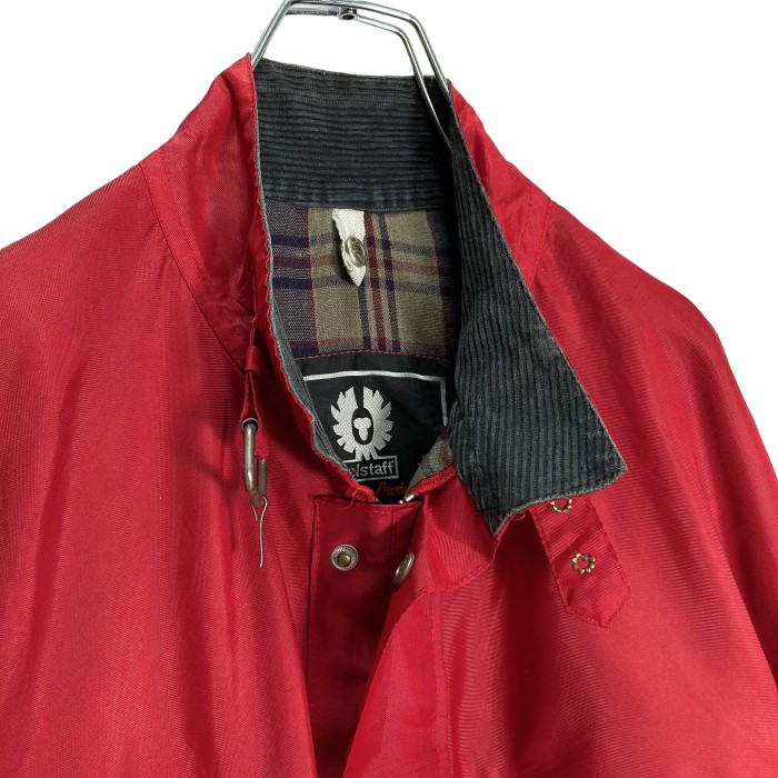 90-00s Belstaff red nylon motorcycle jacket | Vintage.City 古着屋、古着コーデ情報を発信