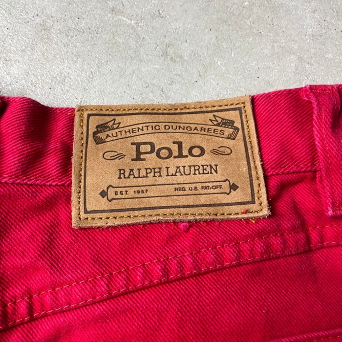 Polo Ralph Lauren ポロラルフローレン テーパード カラーデニムパンツ レディースW28 | Vintage.City 古着屋、古着コーデ情報を発信