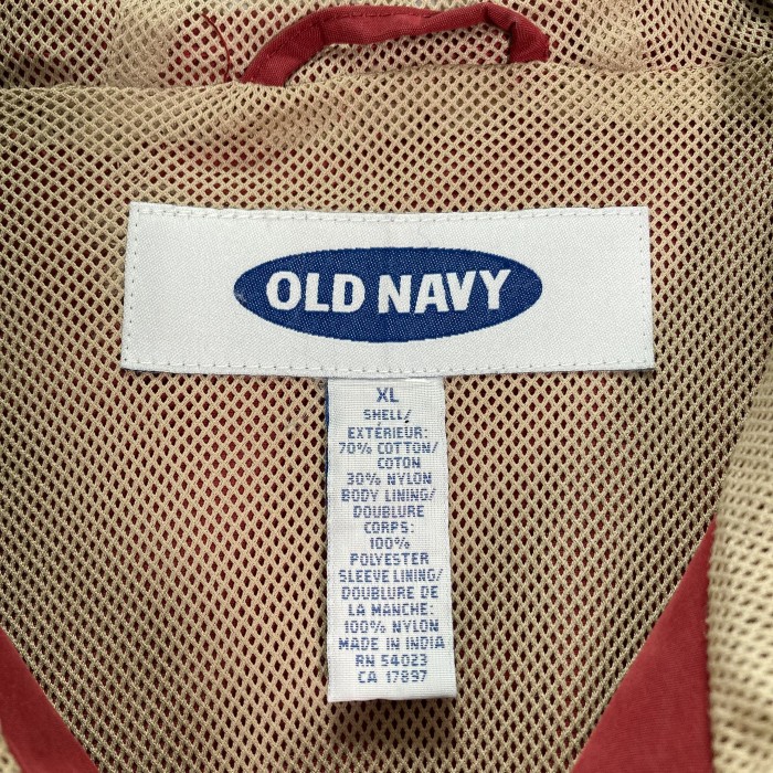 OLD NAVY 90-00s cotton/nylon anorak jacket | Vintage.City 古着屋、古着コーデ情報を発信