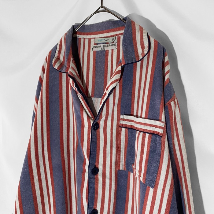 ストライプ パジャマシャツ | Vintage.City 古着屋、古着コーデ情報を発信