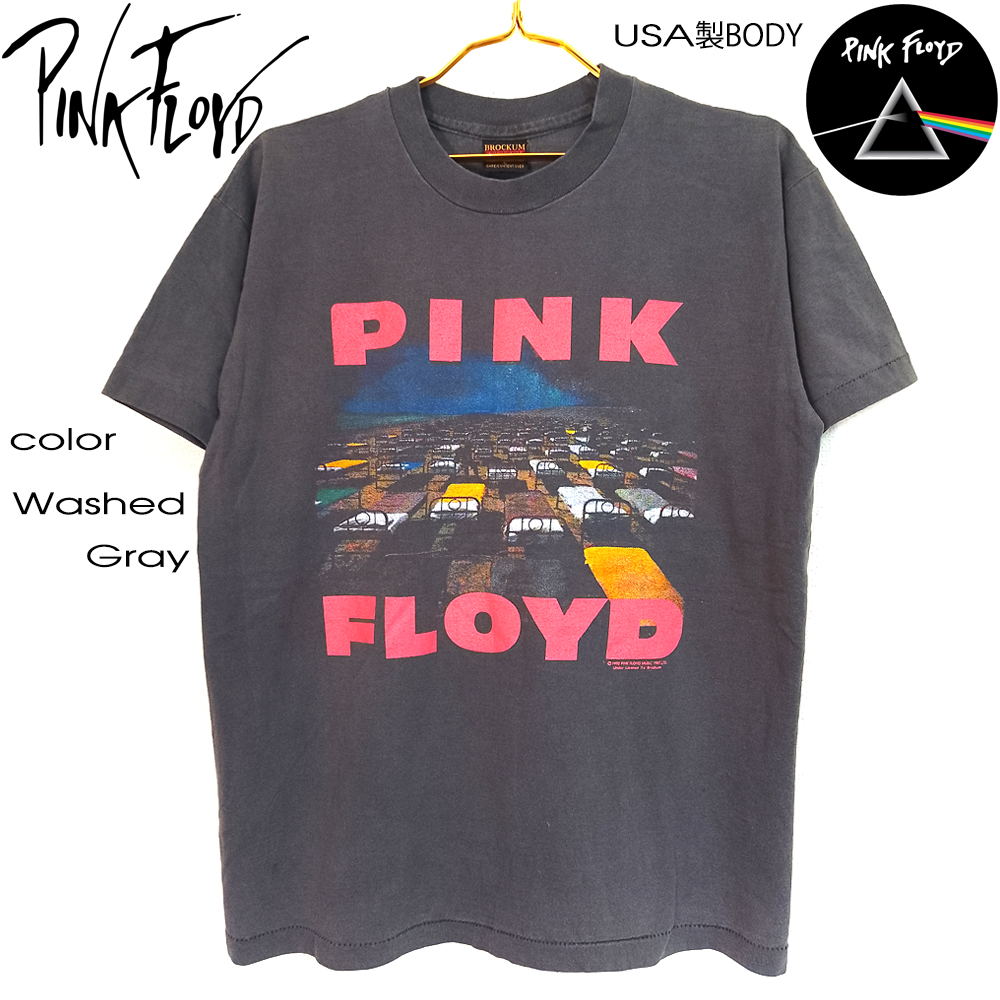 50 PINK FLOYD ピンクフロイド Tシャツ チャコール Lサイズ 中古品 美 ...