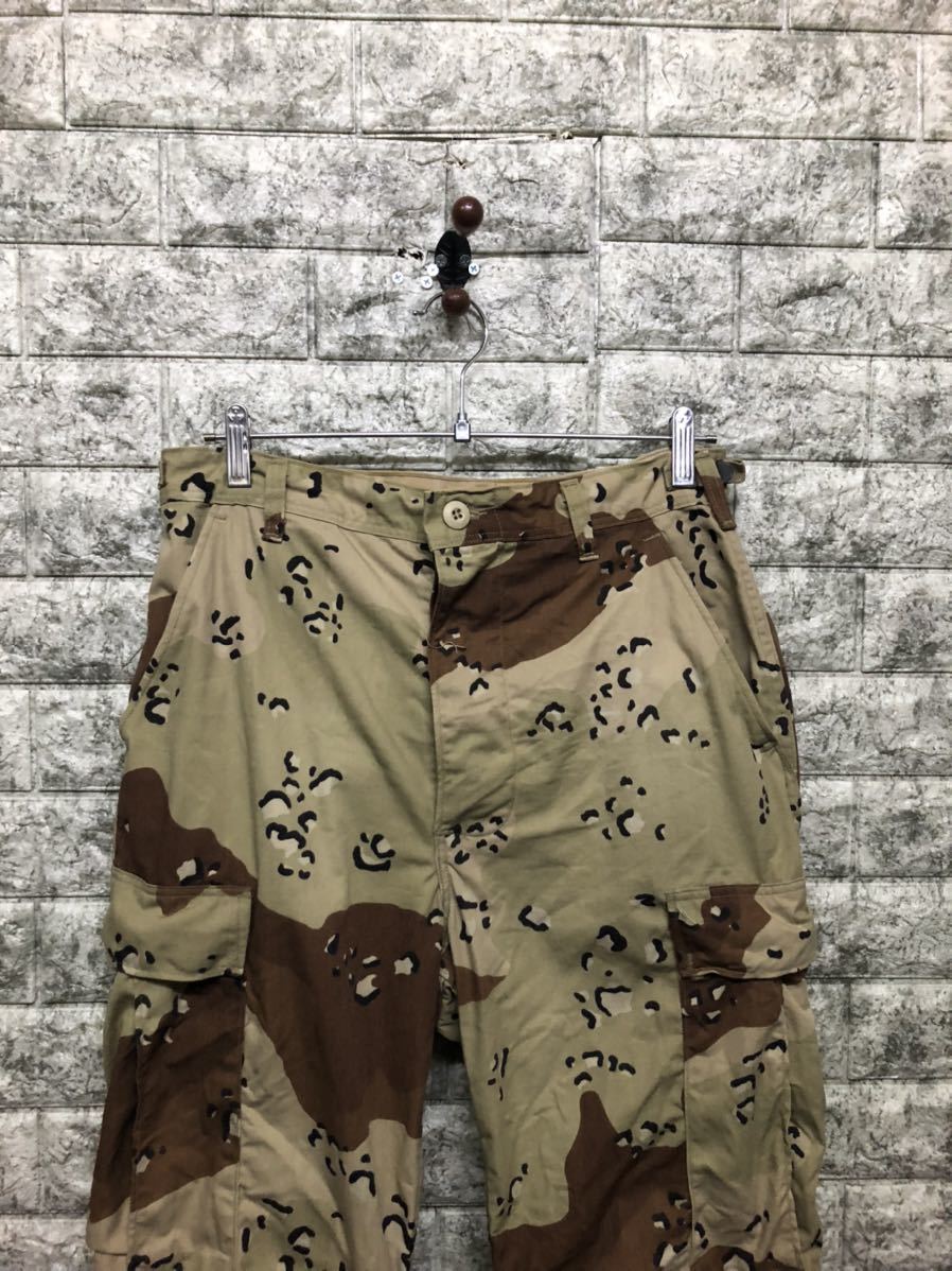 美品 1990s Sサイズ US ARMY 米軍実物 デザート カモ BDU ミリタリー