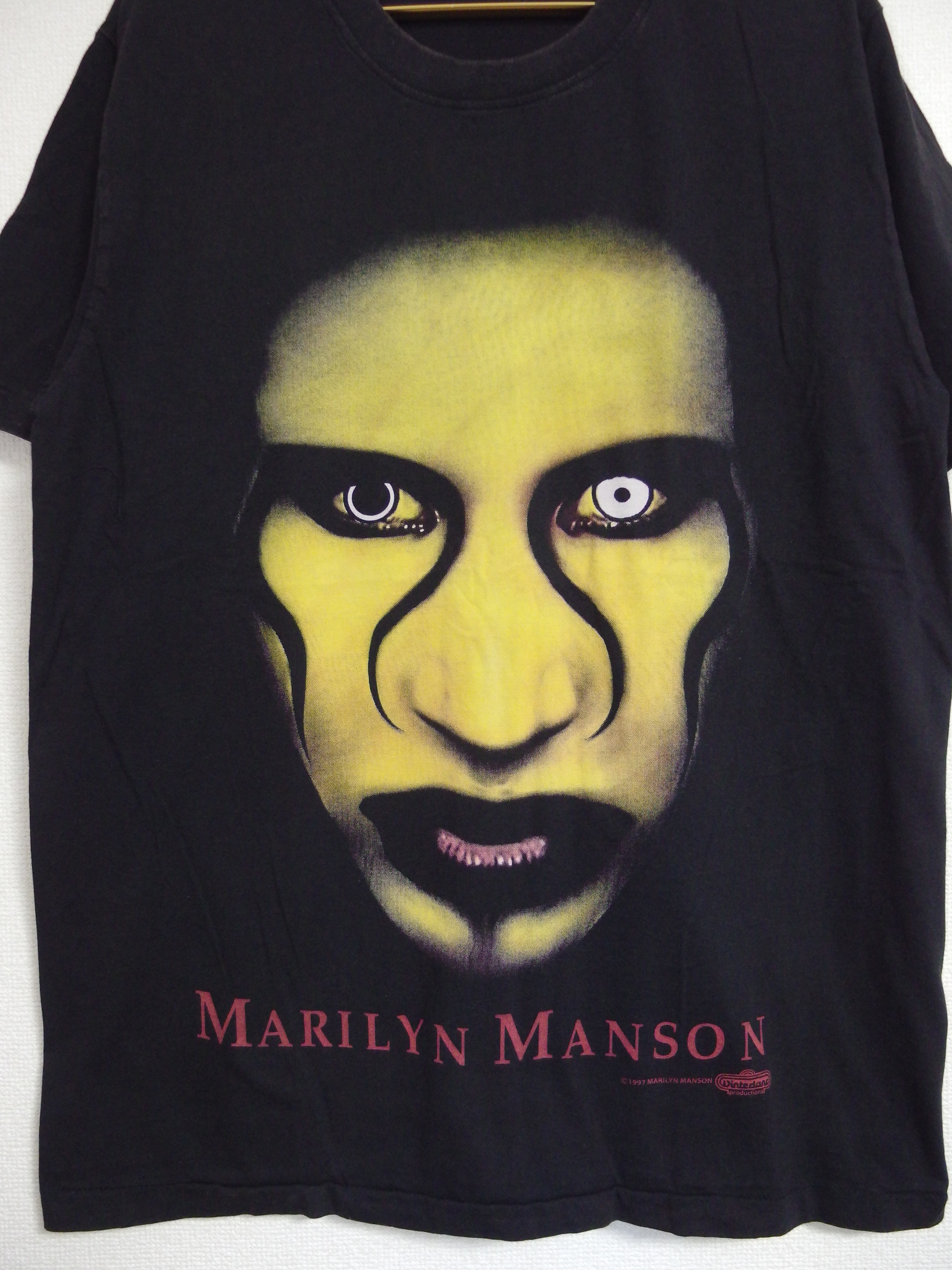 61 Marilyn Manson マリリンマンソン Tシャツ ウォッシュアウト