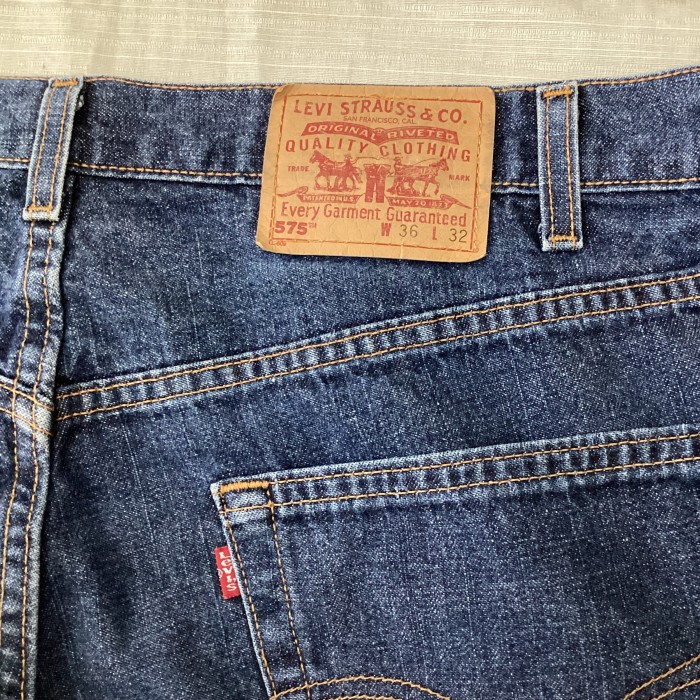 USA製 90's Levi's575/リーバイス575 バギーデニムパンツ ワイドデニム 