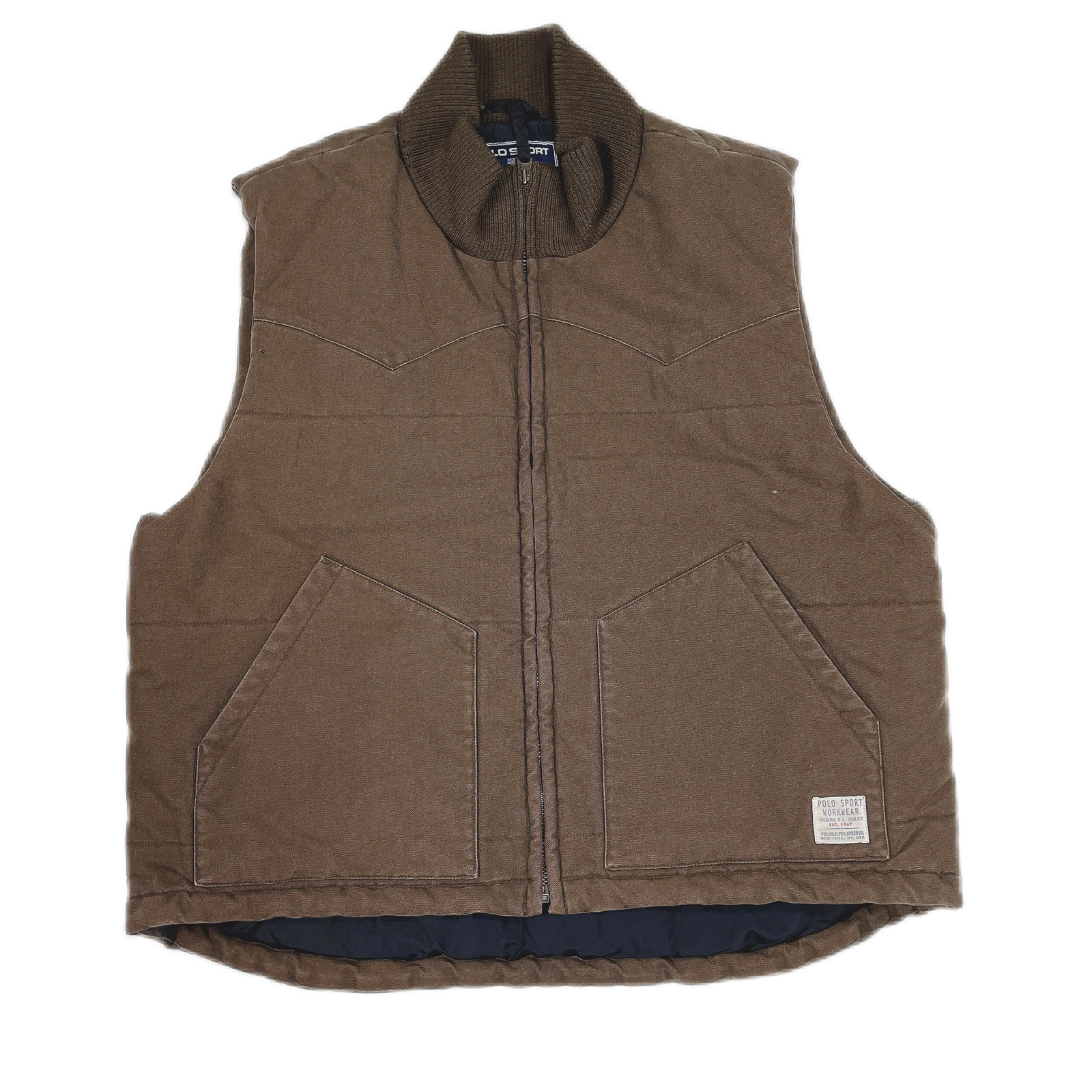 Lsize Polo sports vest brown 231028010 Lサイズ ラルフローレン ポロ ...