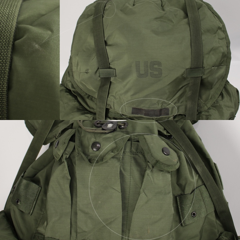 米軍 アリスパック セット ＃15 バッグ +フレーム+ウエストパッド付き 