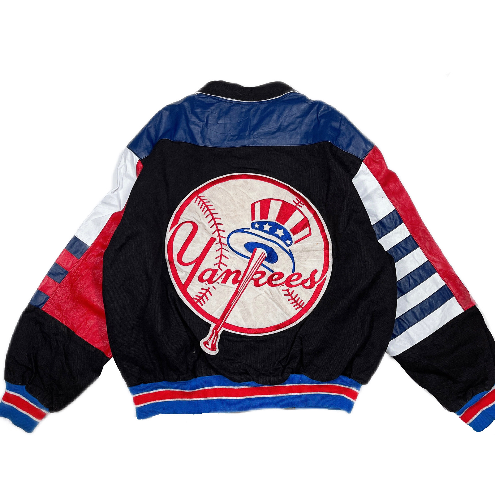 Lsize MLB New York Yankees leather jacket 23102816 Lサイズ 野球 ...