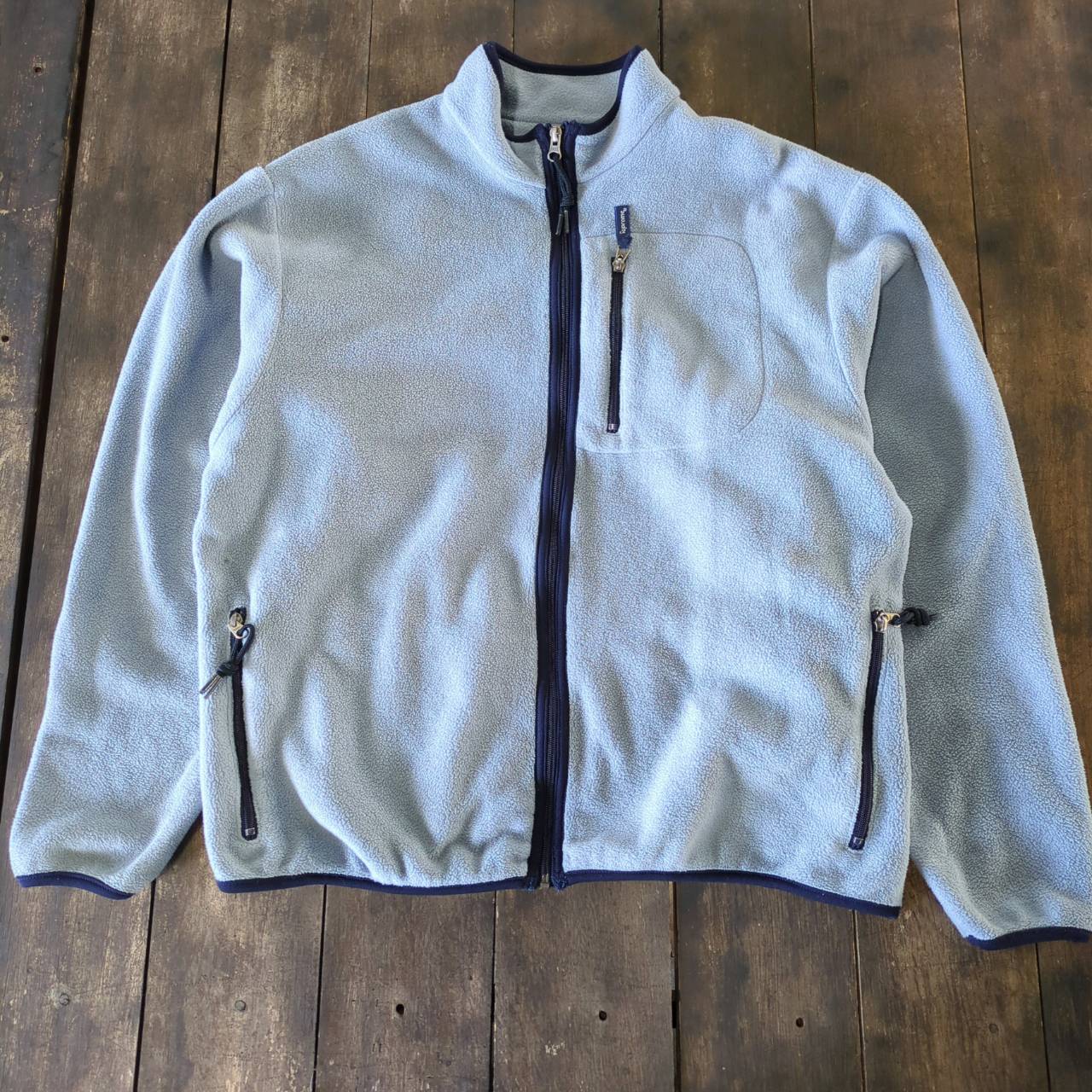90s Supreme Polartec Fleece Jacket Made In USA | Vintage.City