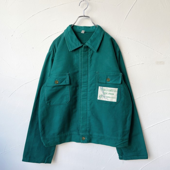 Italy work jacket イタリア製 ワークジャケット | Vintage.City