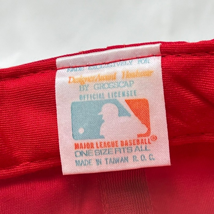 90s MLB セントルイス・カージナルス 刺繍ロゴ 6パネル キャップ | Vintage.City 古着屋、古着コーデ情報を発信