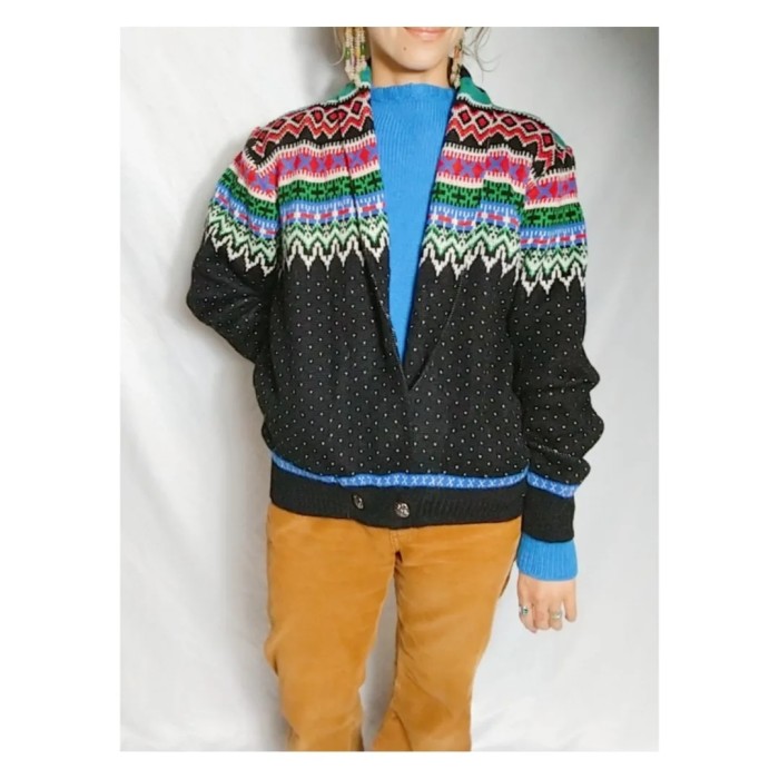 AnknowageDesignPatternknitSweater | Vintage.City 古着屋、古着コーデ情報を発信