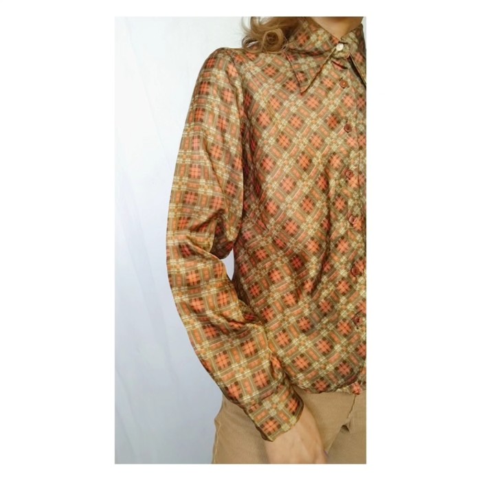 70-80sPlaidPatternShirt | Vintage.City 古着屋、古着コーデ情報を発信