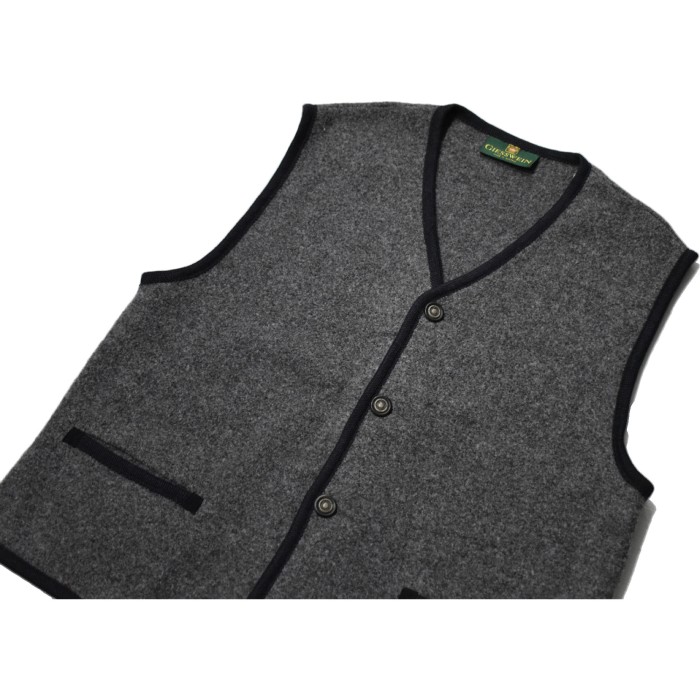 EURO Vintage Wool Knit Vest | Vintage.City 古着屋、古着コーデ情報を発信
