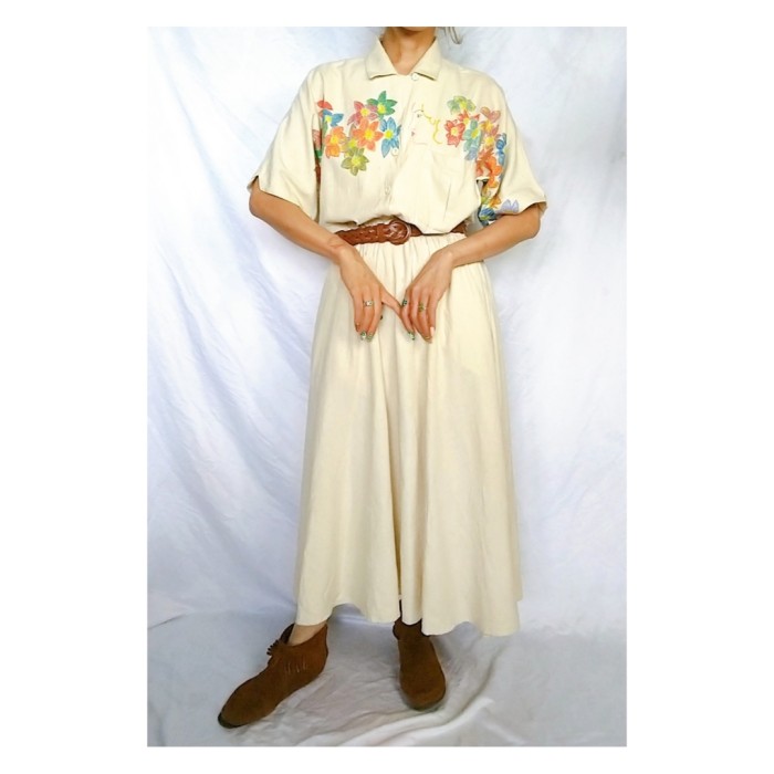 【STITCHSHOW】80sSilkdress | Vintage.City 古着屋、古着コーデ情報を発信