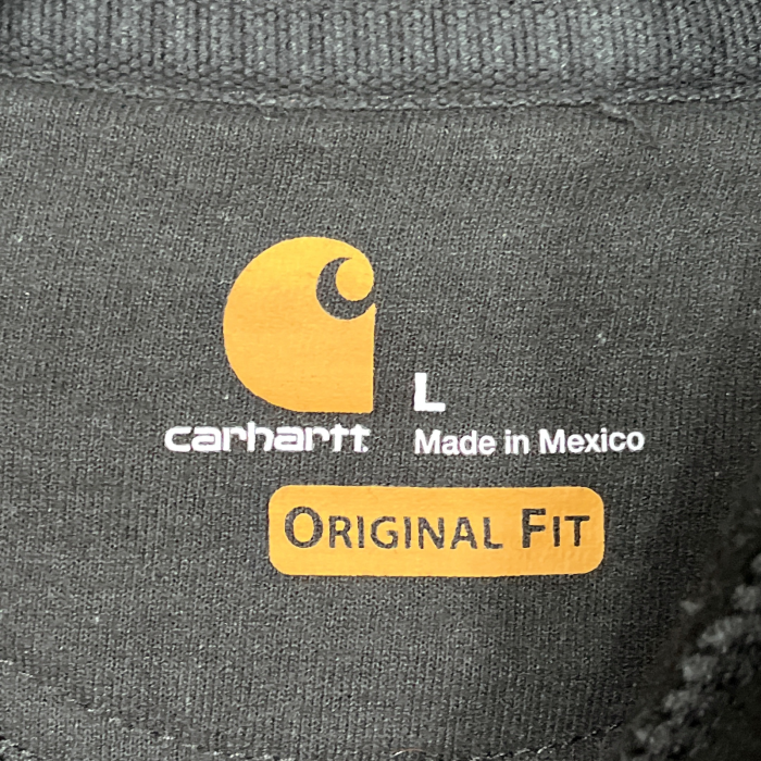 Lsize  Carhartt logo hoodie 231011001