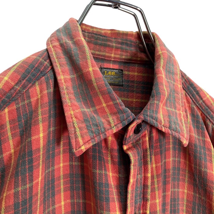 80-90s Lee L/S cotton check nel shirt | Vintage.City Vintage Shops, Vintage Fashion Trends