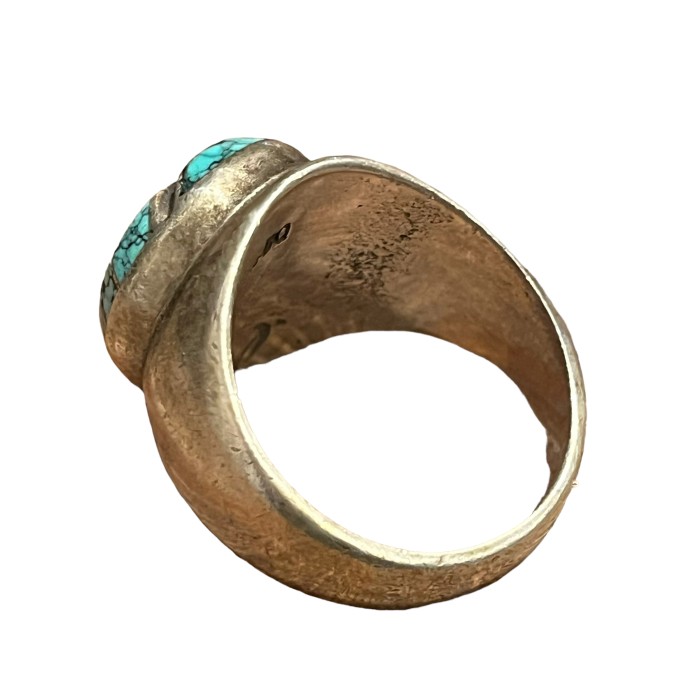 割引通販 vintage ヴィンテージ ズニ族 ターコイズ リング指輪 ...