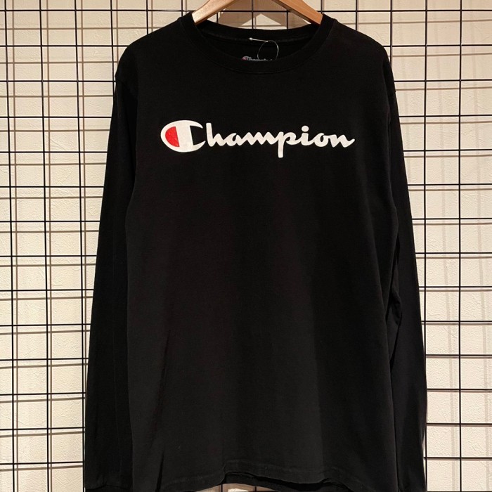 Champion チャンピオン　ロゴ　プリント　ロングスリーブ　Tシャツ　C163 | Vintage.City Vintage Shops, Vintage Fashion Trends