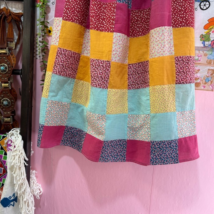 vintage patchwork flower skirt | Vintage.City 古着屋、古着コーデ情報を発信
