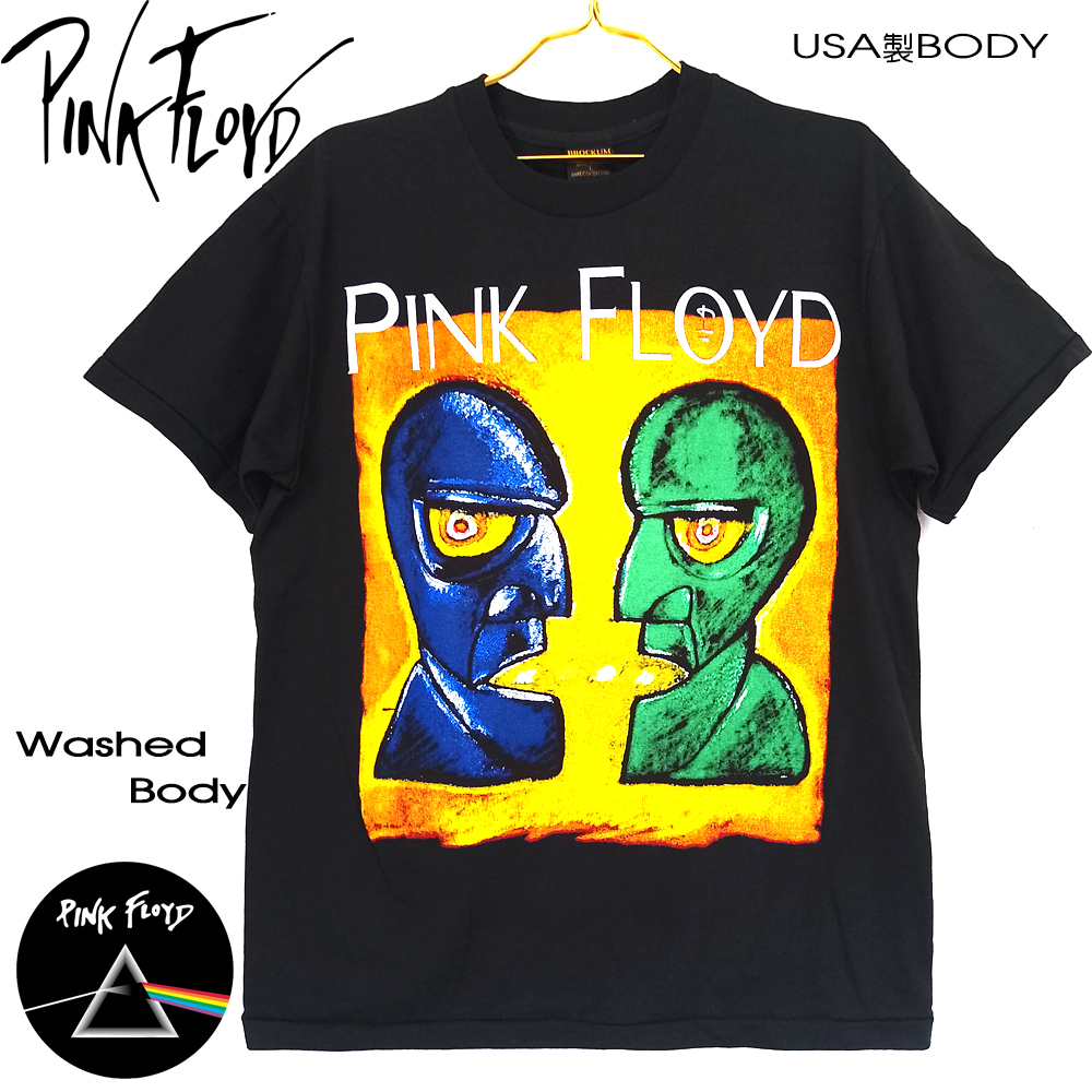 Pink Floydピンクフロイド総柄プリントTシャツバンドロックビンテージ