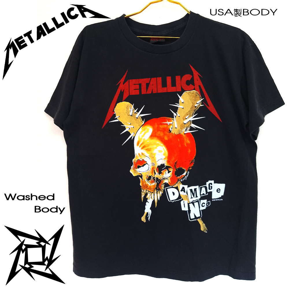 テレワーク関連 【美品】Metallica メタリカ ヴィンテージTシャツ L