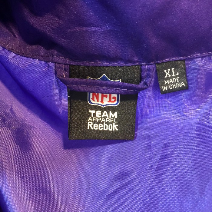 NFL ミネソタバイキングス 紫 ジャケット ゆるダボ