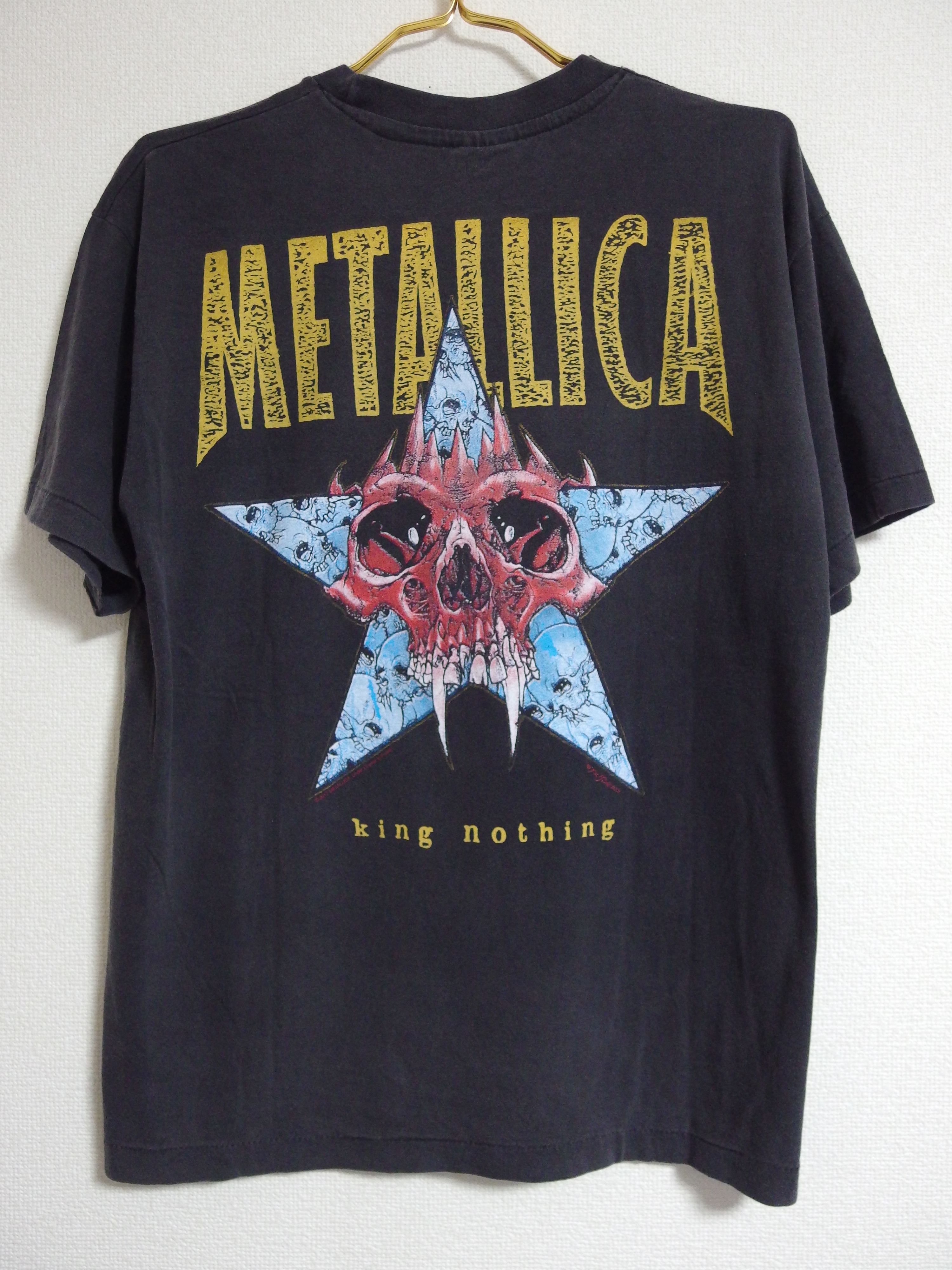 METALLICA　メタリカ　ラップ　バンド　ロック　Tシャツ　XL　ブラック