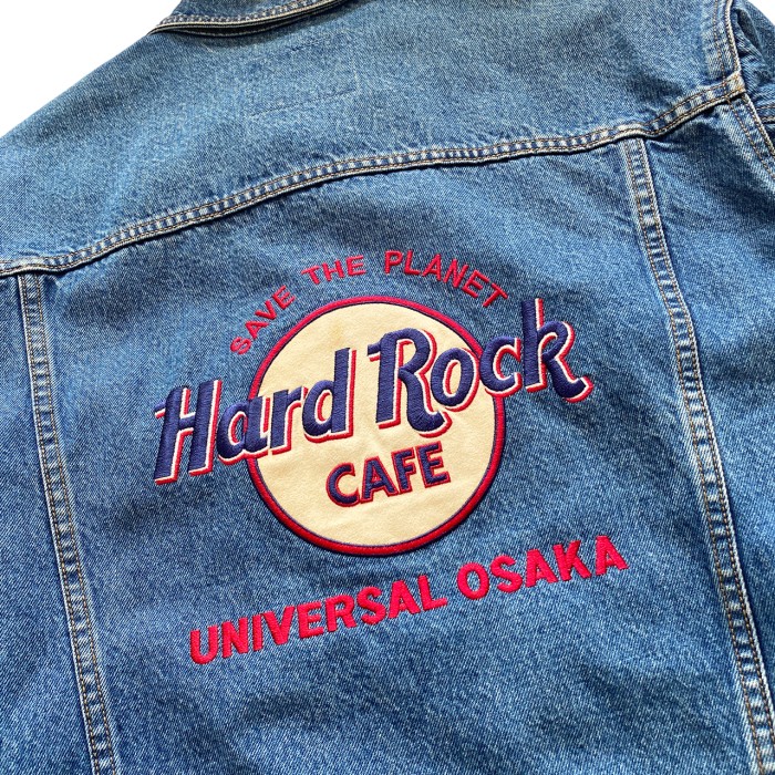 HARD ROCK CAFE Denim Jacket | Vintage.City 古着屋、古着コーデ情報を発信