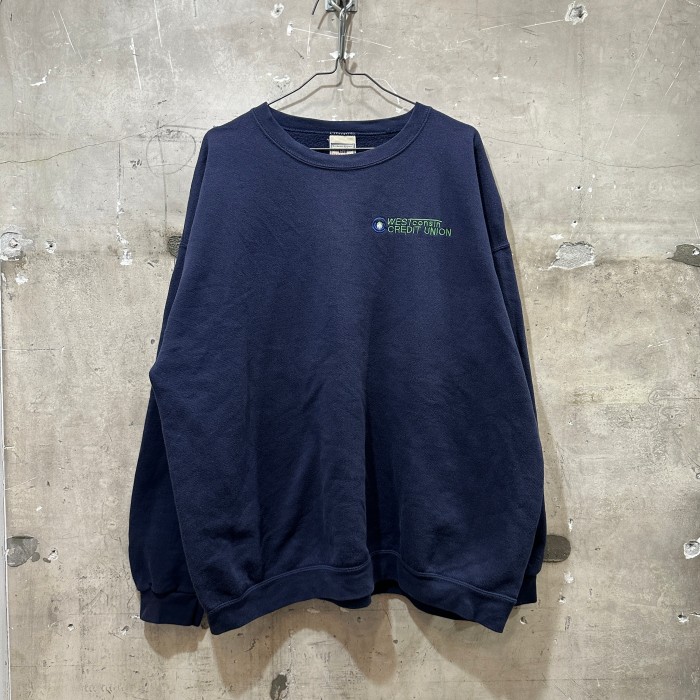 USA古着90〜00s LEE WEST CONSIN 企業物 銀行スウェット | Vintage.City