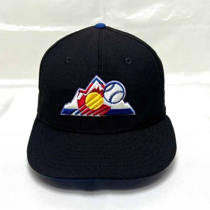 ニューエラ MLB コロラドロッキーズ ワンサイズ 刺繍ロゴ 6パネル キャップ | Vintage.City 古着屋、古着コーデ情報を発信